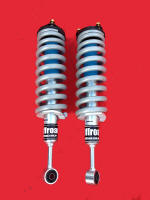 Toyota Prado 120 Series  - CalOffroad Platimum Series Coilover Assemblies. Custom Bilstein Strut / CalOffroad Platinum Series Tapered Wire Coils.