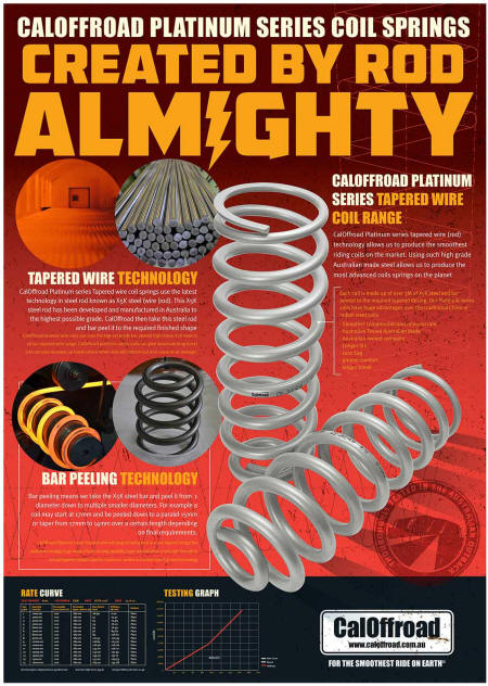 CalOffroad Platinum Series Coil Springs