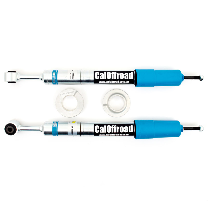 CalOffroad Bilstein Silver Long Travel Monotube 0" to 3" Lift Front Strut - Height Adjustable