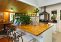 Kitchen thro to Dining Area