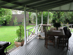 North facing Verandah