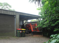 Tractor Shed with 75hp Daedong Slasher Mounted
